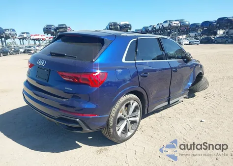2021 Audi Q3 Premium 45 Tfsi S Line Quattro Tiptronic z USA, uszkodzony, nr VIN WA1DECF38M1071415